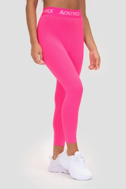 Icon 7/8 Legging - Magenta -Urban Sport Wear Store ICON 7 8 LEGGING PINK GLO Close Side Other v2 scaled