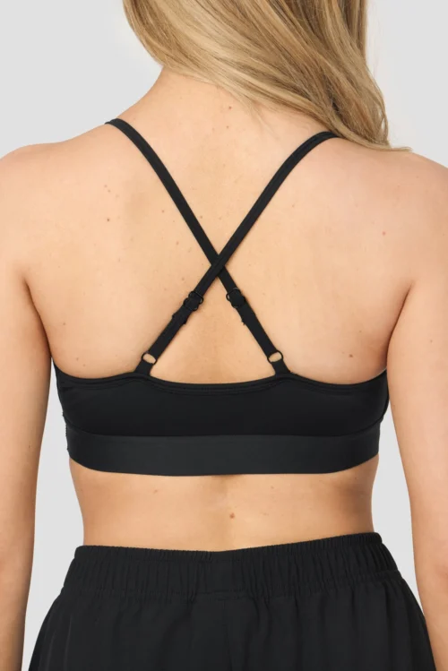 Icon Strappy 2.0 Bra - Black -Urban Sport Wear Store ICON BRA BLACK 6 scaled