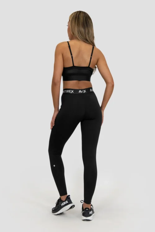 Icon Full Length Legging - Black -Urban Sport Wear Store ICON FULL LENGTH LEGGING BLACK Full Back 1 scaled