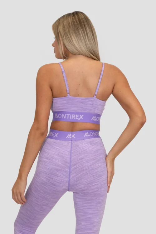 Icon Lite Bra - Lilac Multi -Urban Sport Wear Store ICONLITEBRA LILACBREEZE ORCHIDBLOOM VIOLA CloseBack v3 scaled