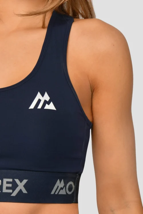 Icon Bra Top - Midnight Blue -Urban Sport Wear Store Icon Bra Top Midnight Blue Close logo scaled