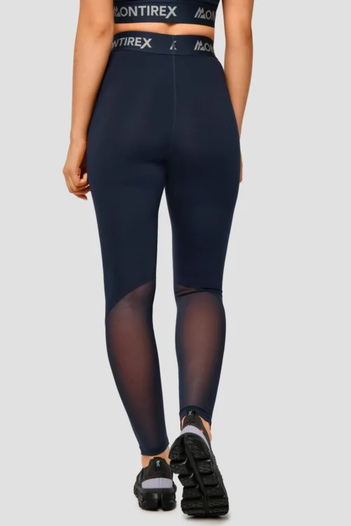 Icon Full Length Legging - Midnight Blue -Urban Sport Wear Store Icon Full Length Legging Midnight Blue Close Back scaled