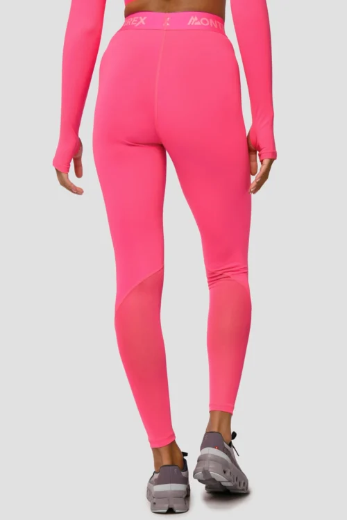 Icon Full Length Legging - Neon Pink -Urban Sport Wear Store Icon Full Length Legging Neon Pink Close Back copy scaled