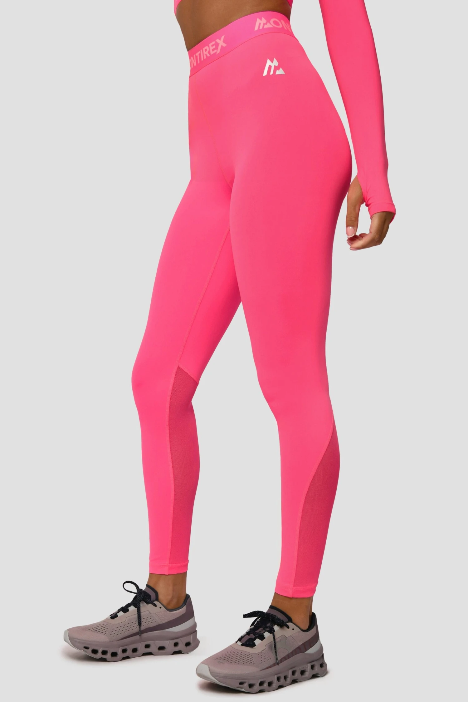 Icon Full Length Legging - Neon Pink