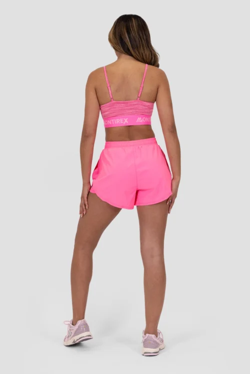 Icon Lite Bra - Pink Multi -Urban Sport Wear Store Icon Lite Bra Sugar Plum Cotton Candy Carmine Rose Pink Cosmos back scaled