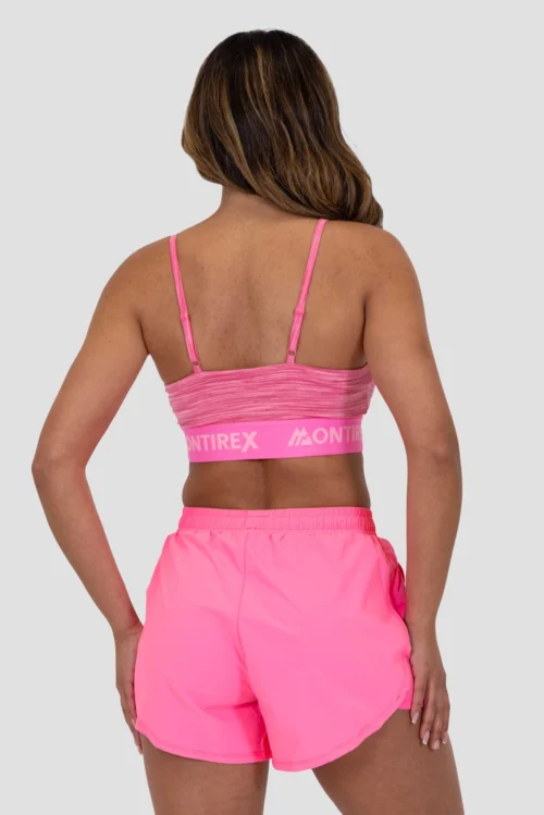 Icon Lite Bra - Pink Multi -Urban Sport Wear Store Icon Lite Bra Sugar Plum Cotton Candy Carmine Rose Pink Cosmos close back scaled