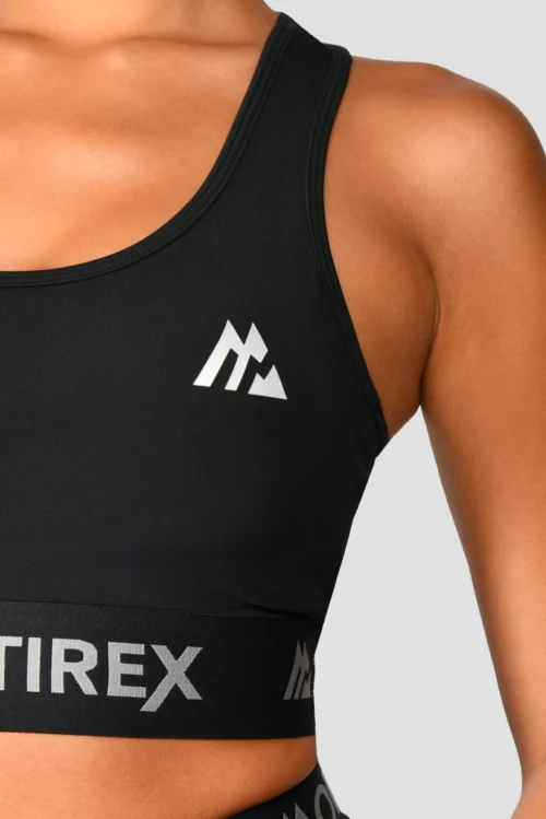 Icon Sports Bra - Black -Urban Sport Wear Store IconBraTop Black close scaled