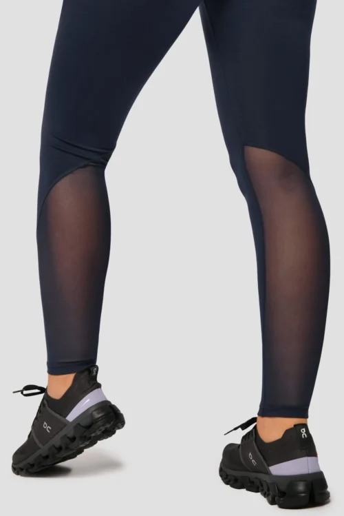 Icon Full Length Legging - Midnight Blue -Urban Sport Wear Store IconFullLengthLegging MidnightBlue Legdetail scaled