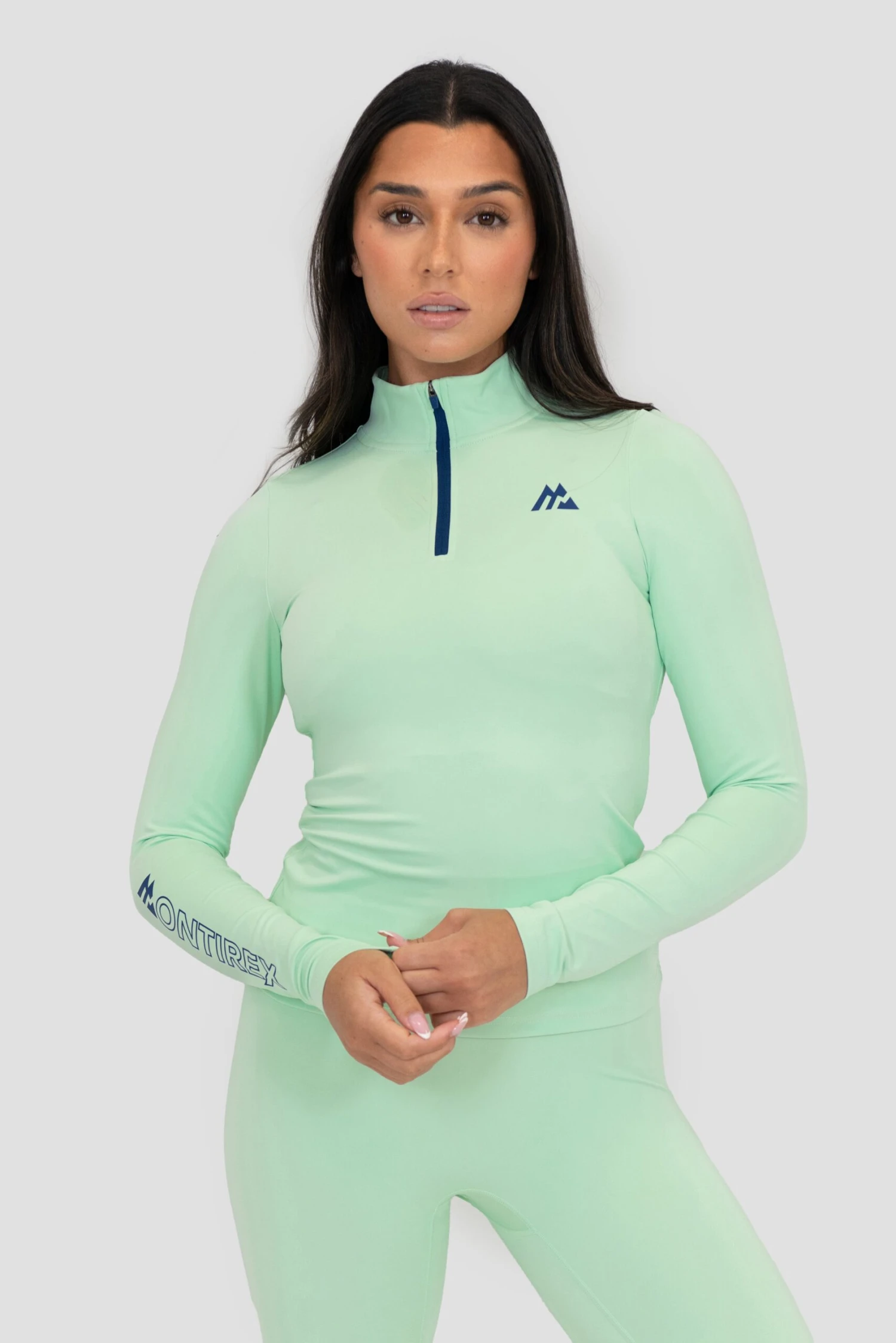 Limit 2.0 1/4 Zip - Sea Foam/Agency 1 Limit 2.0 1/4 Zip - Sea Foam/Agency