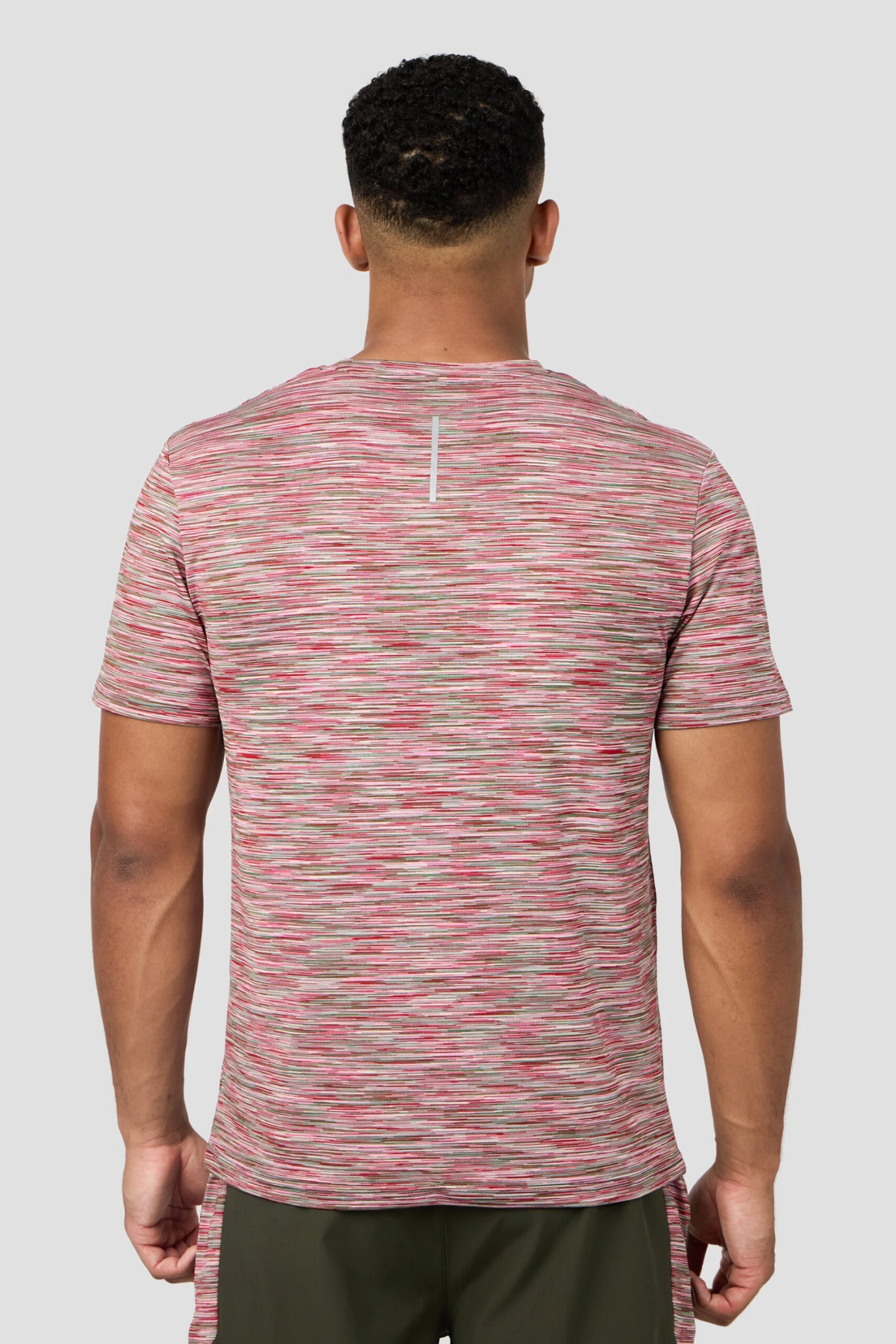 Trail T-Shirt - Khaki/Pink/Red 2 Trail T-Shirt - Khaki/Pink/Red - Image 2