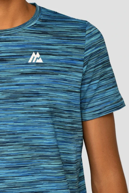 Junior Trail 2.0 T-Shirt - Navy/Neon Blue Multi 9 Junior Trail 2.0 T-Shirt - Navy/Neon Blue Multi -Urban Sport Wear Store JN TRAIL 2.0 TEE Blue Multi Close scaled