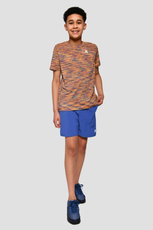 Junior Trail 2.0 T-Shirt - Neon Blue/Lime/Orange 7 Junior Trail 2.0 T-Shirt - Neon Blue/Lime/Orange -Urban Sport Wear Store JN TRAIL 2.0 TEE SAFETY ORANGE LIME FROST COBALT SPACE BLUE front scaled