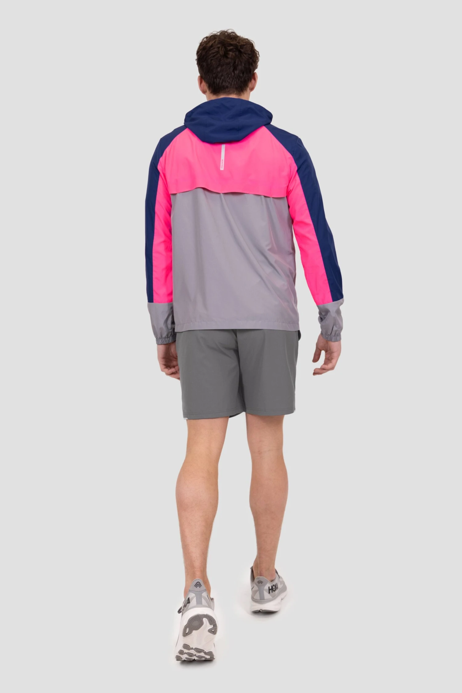 Breeze 2.0 Windbreaker - Marine Blue/Neon Pink/Platinum Grey 5 Breeze 2.0 Windbreaker - Marine Blue/Neon Pink/Platinum Grey - Image 5