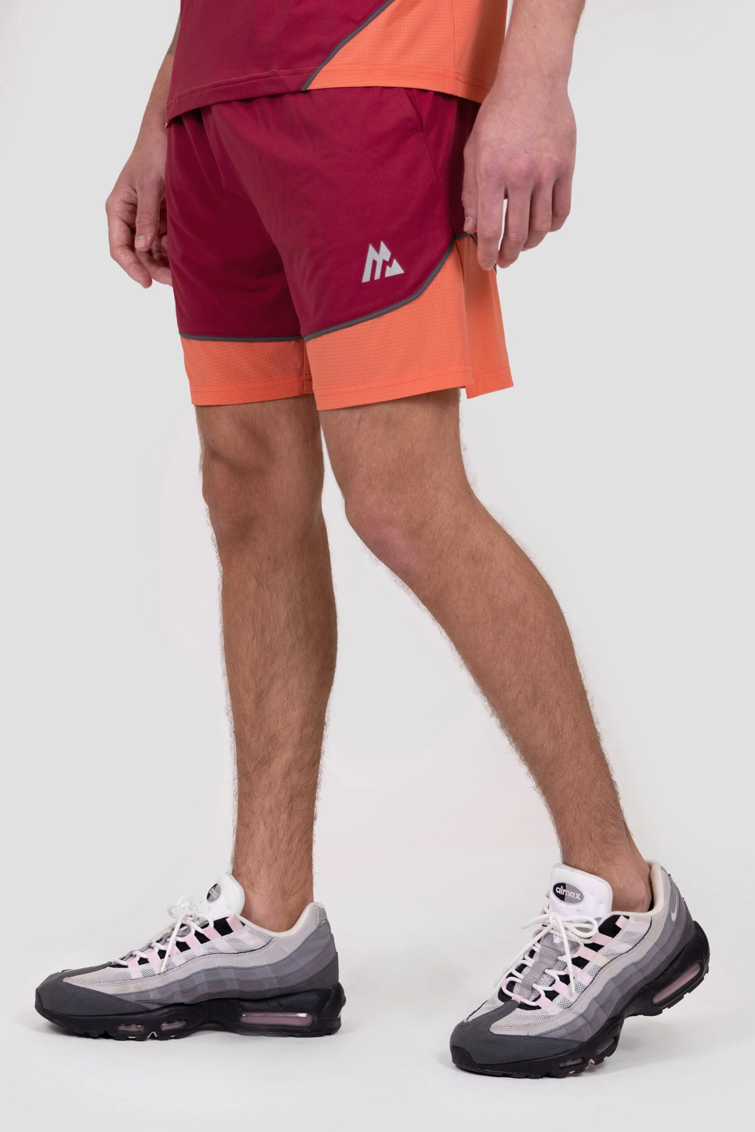 Sierra Short - Spiced Cherry/Coral/Cement Grey 1 Sierra Short - Spiced Cherry/Coral/Cement Grey