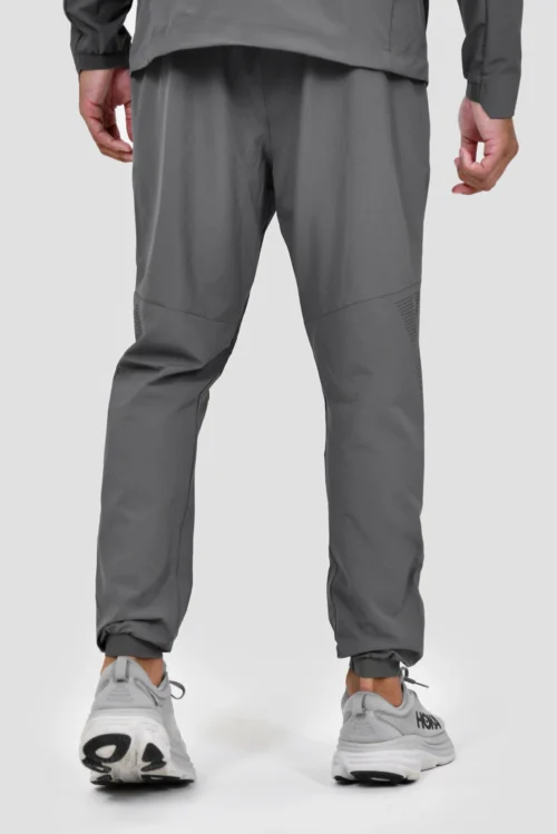 Lumos Woven Pant - Cement Grey -Urban Sport Wear Store LUMOS PANT CEMENT GREY ASPHALT close back scaled