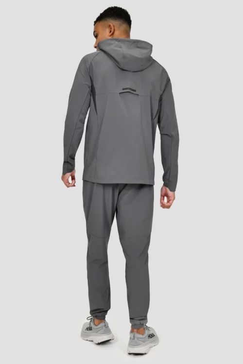 Lumos Woven Pant - Cement Grey -Urban Sport Wear Store LUMOS PANT CEMENT GREY ASPHALT full back scaled