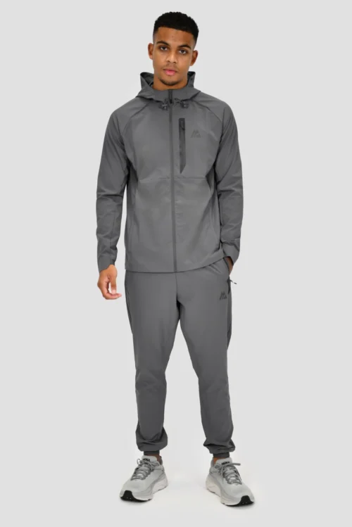 Lumos Woven Pant - Cement Grey -Urban Sport Wear Store LUMOS PANT CEMENT GREY ASPHALT full front scaled