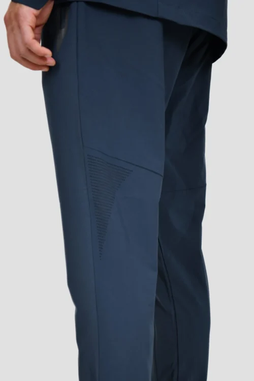 Lumos Woven Pant - Midnight Blue/Deep Blue -Urban Sport Wear Store LUMOS PANT MIDNIGHT BLUE DEEP BLUE back detail scaled