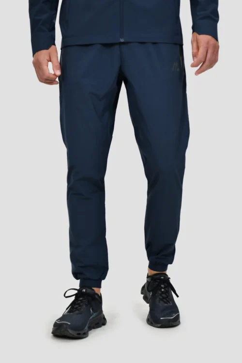 Lumos Woven Pant - Midnight Blue/Deep Blue -Urban Sport Wear Store LUMOS PANT MIDNIGHT BLUE DEEP BLUE close front scaled