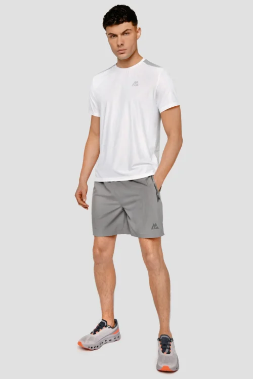 Lumos Short - Cement Grey -Urban Sport Wear Store Lumos Shorts Cement Grey full front scaled