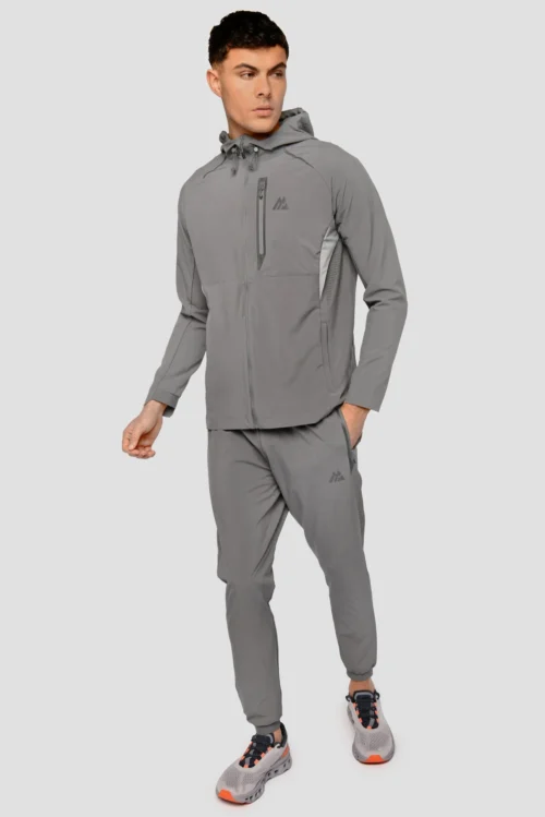 Lumos Jacket - Cement Grey -Urban Sport Wear Store Lumos jacket Cement Grey full front scaled