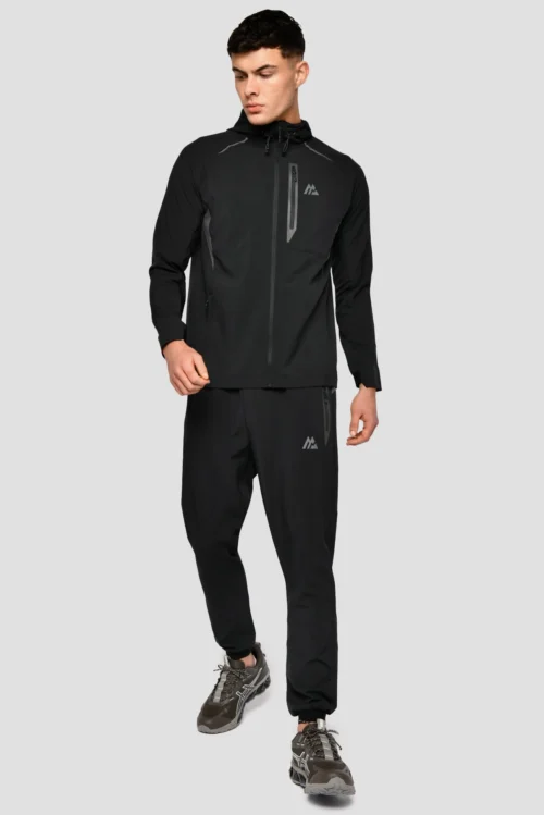 Lumos Jacket - Black -Urban Sport Wear Store LumosJacket Black FullFront scaled