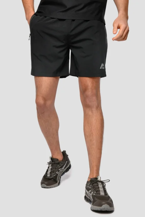 Lumos Short - Black 10 Lumos Short - Black -Urban Sport Wear Store LumosShorts Black front scaled