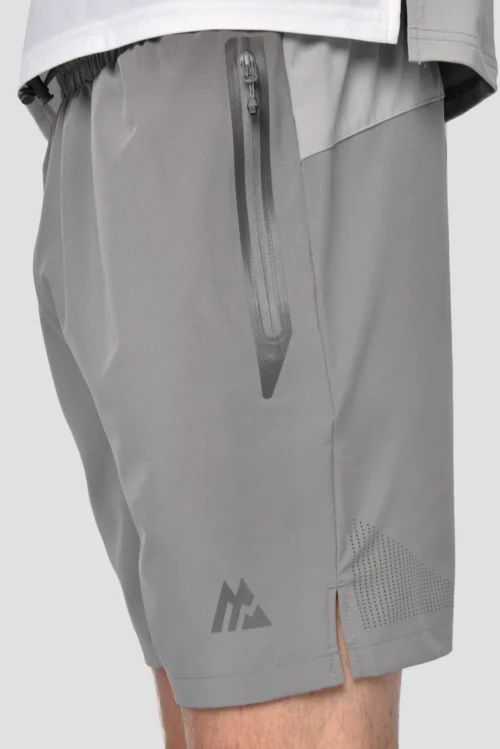 Lumos Short - Cement Grey -Urban Sport Wear Store LumosShorts CementGrey sidedetail scaled