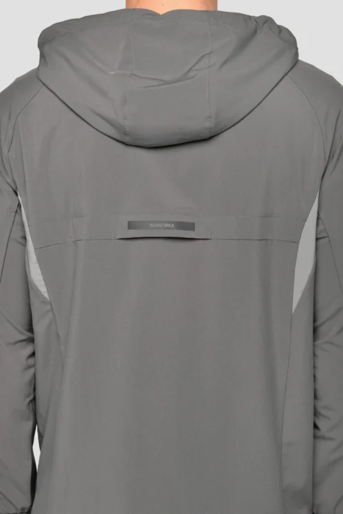 Lumos Jacket - Cement Grey -Urban Sport Wear Store Lumosjacket CementGrey Backdetail scaled