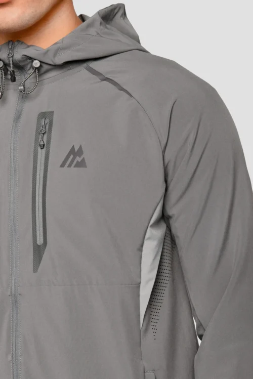 Lumos Jacket - Cement Grey -Urban Sport Wear Store Lumosjacket CementGrey Close scaled