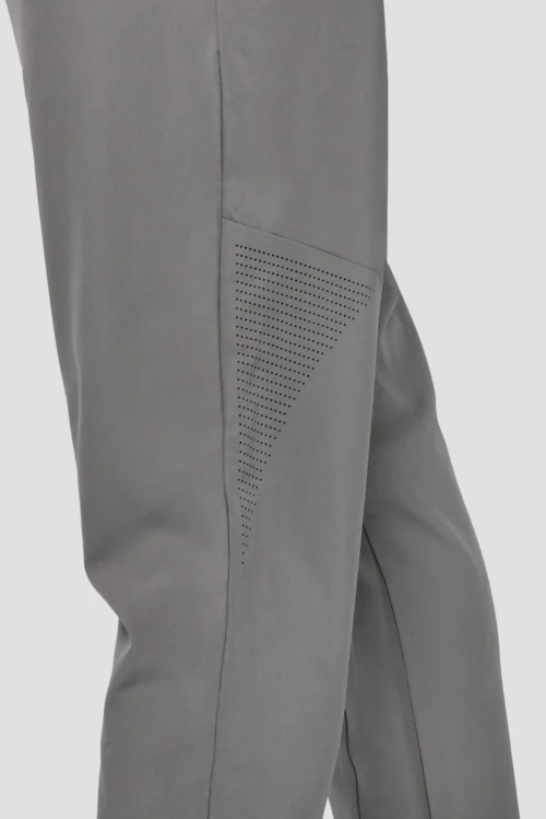 Lumos Woven Pant - Cement Grey -Urban Sport Wear Store Lumospant CementGrey Sidedetail scaled