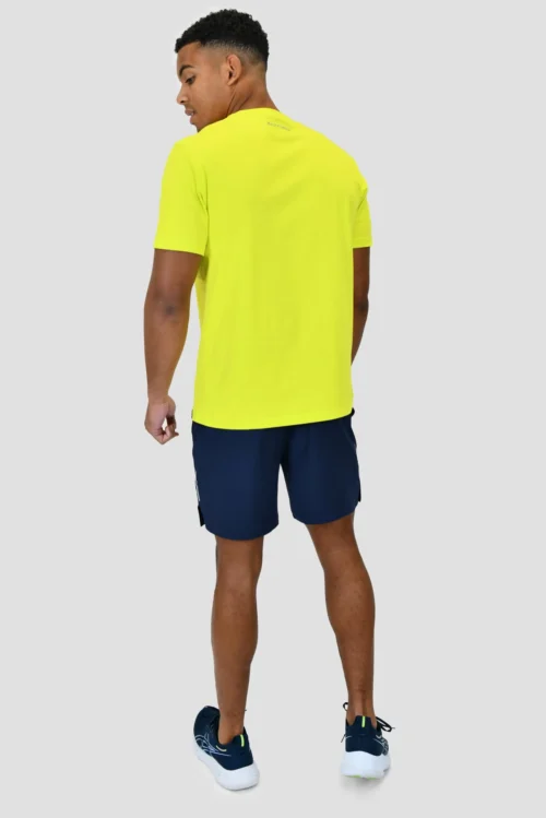 M Logo T-Shirt - Electric Lime 8 M Logo T-Shirt - Electric Lime -Urban Sport Wear Store M LOGO TEE ELECTRIC LIME back scaled