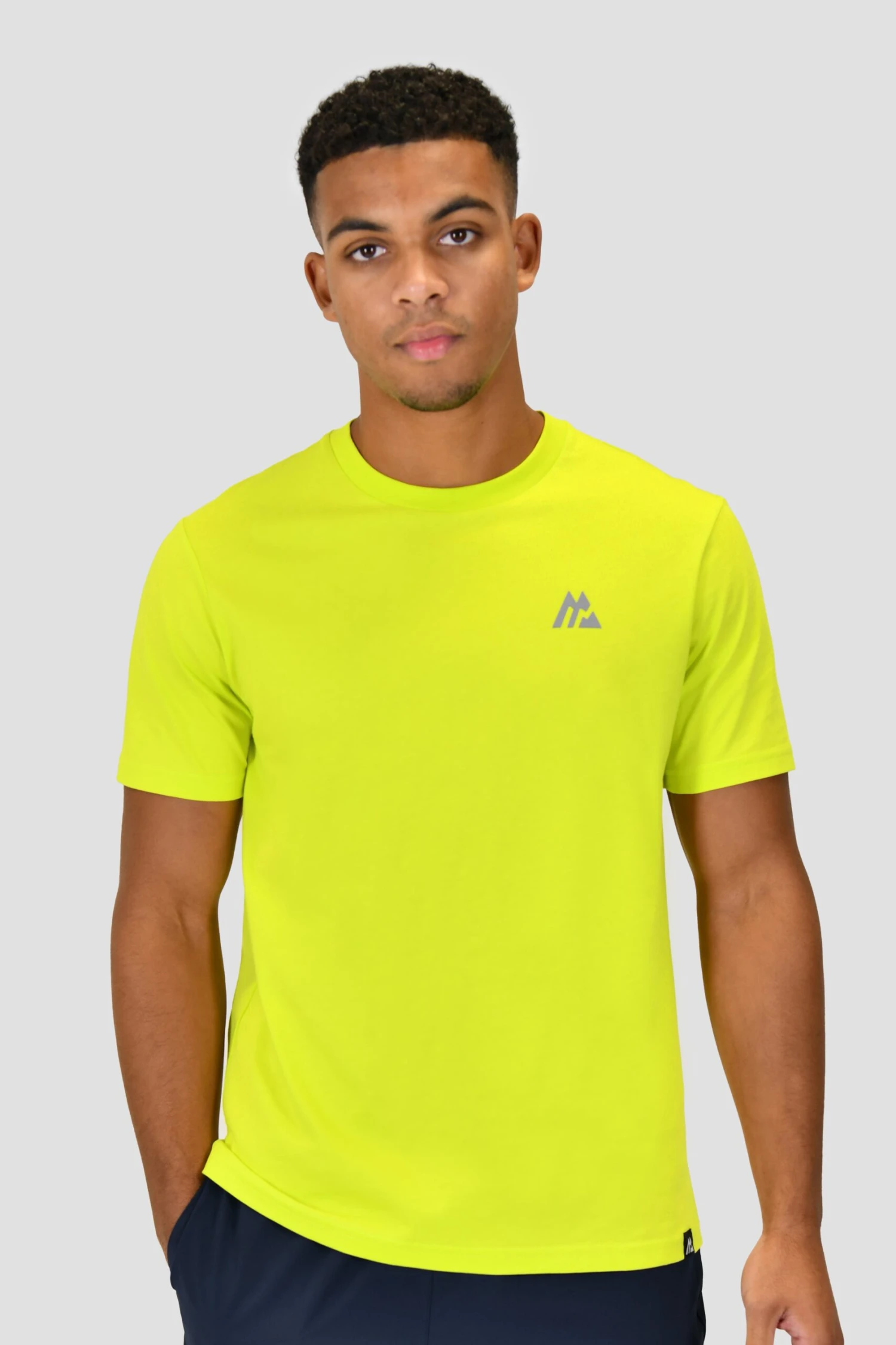 M Logo T-Shirt - Electric Lime 1 M Logo T-Shirt - Electric Lime
