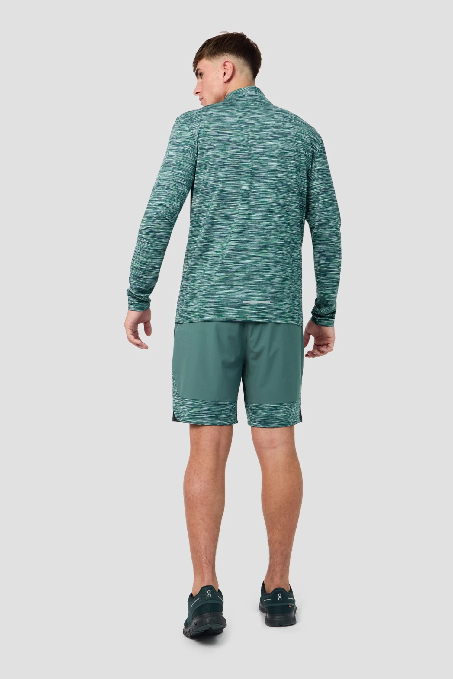 Trail 1/4 Zip - Green/Blue 4 Trail 1/4 Zip - Green/Blue - Image 4