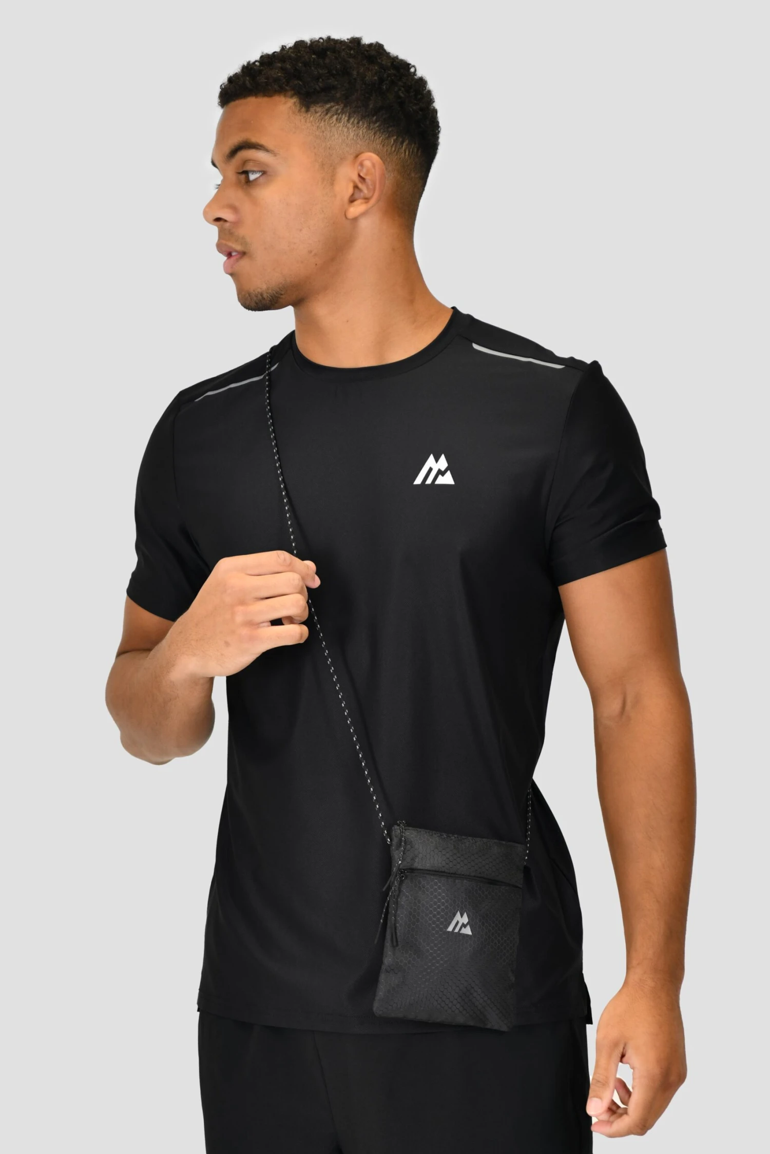 MTX 2.0 Passport Bag - Black/Cement Grey 2 MTX 2.0 Passport Bag - Black/Cement Grey - Image 2