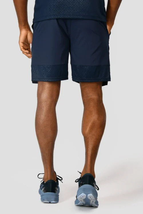 MTX Embossed Short - Midnight Blue -Urban Sport Wear Store MTX EMBOSSED SHORT MIDNIGHT BLUE back scaled