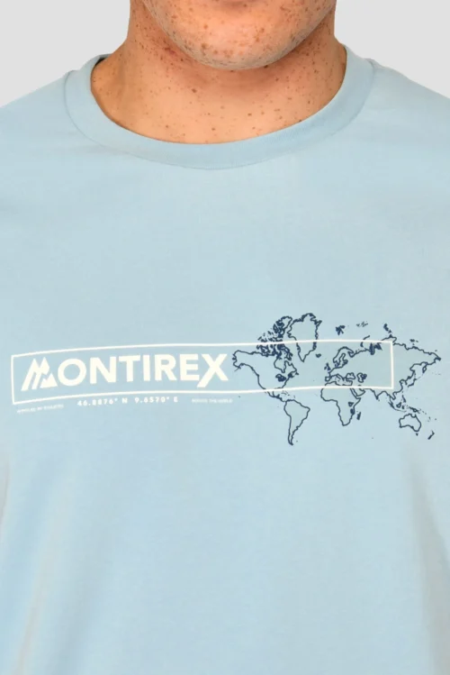 MTX Global T-Shirt - Moonstone -Urban Sport Wear Store MTX GLOBAL TEE MOONSTONE front detail scaled