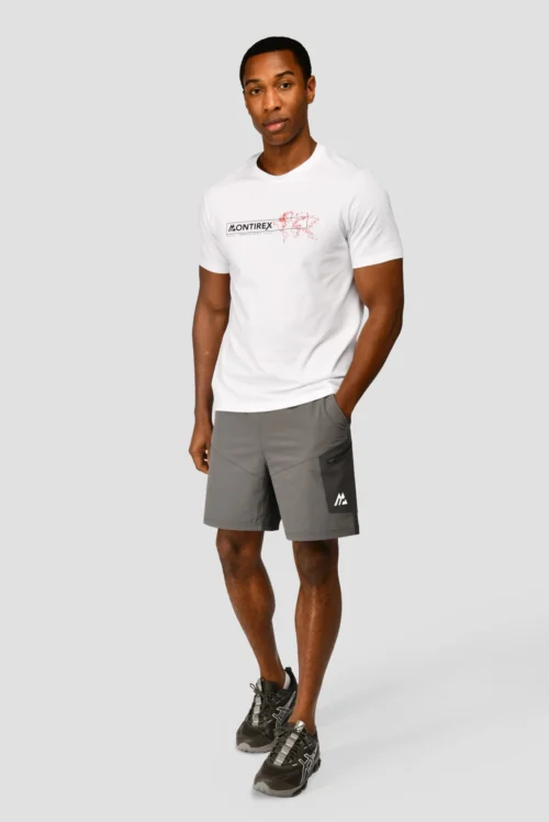 MTX Global T-Shirt - White -Urban Sport Wear Store MTX GLOBAL TEE WHITE front scaled