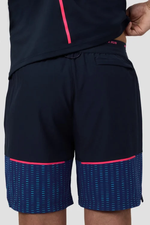 MTX Run Tempo Short - Midnight Blue/Marine Blue -Urban Sport Wear Store MTX RUN TEMPO SHORT BLACK IRIS BLUE SODALITE BACK DEET scaled