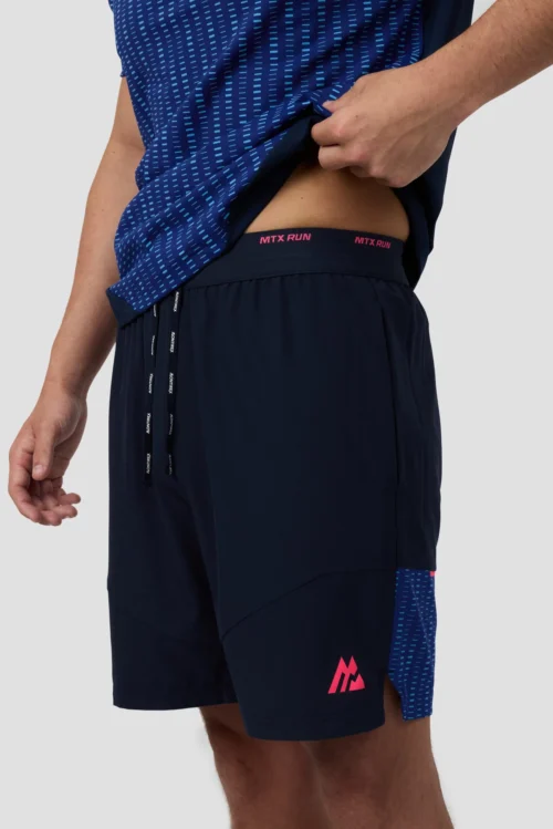 MTX Run Tempo Short - Midnight Blue/Marine Blue -Urban Sport Wear Store MTX RUN TEMPO SHORT BLACK IRIS BLUE SODALITE BAND scaled