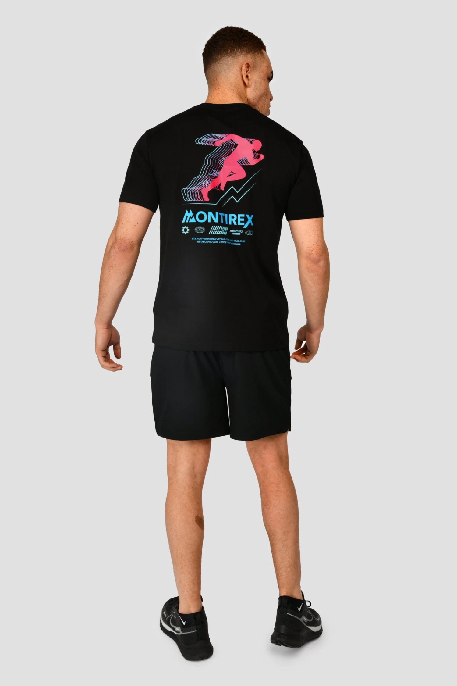 MTX Run Vital Cotton T-Shirt - Black 3 MTX Run Vital Cotton T-Shirt - Black - Image 3
