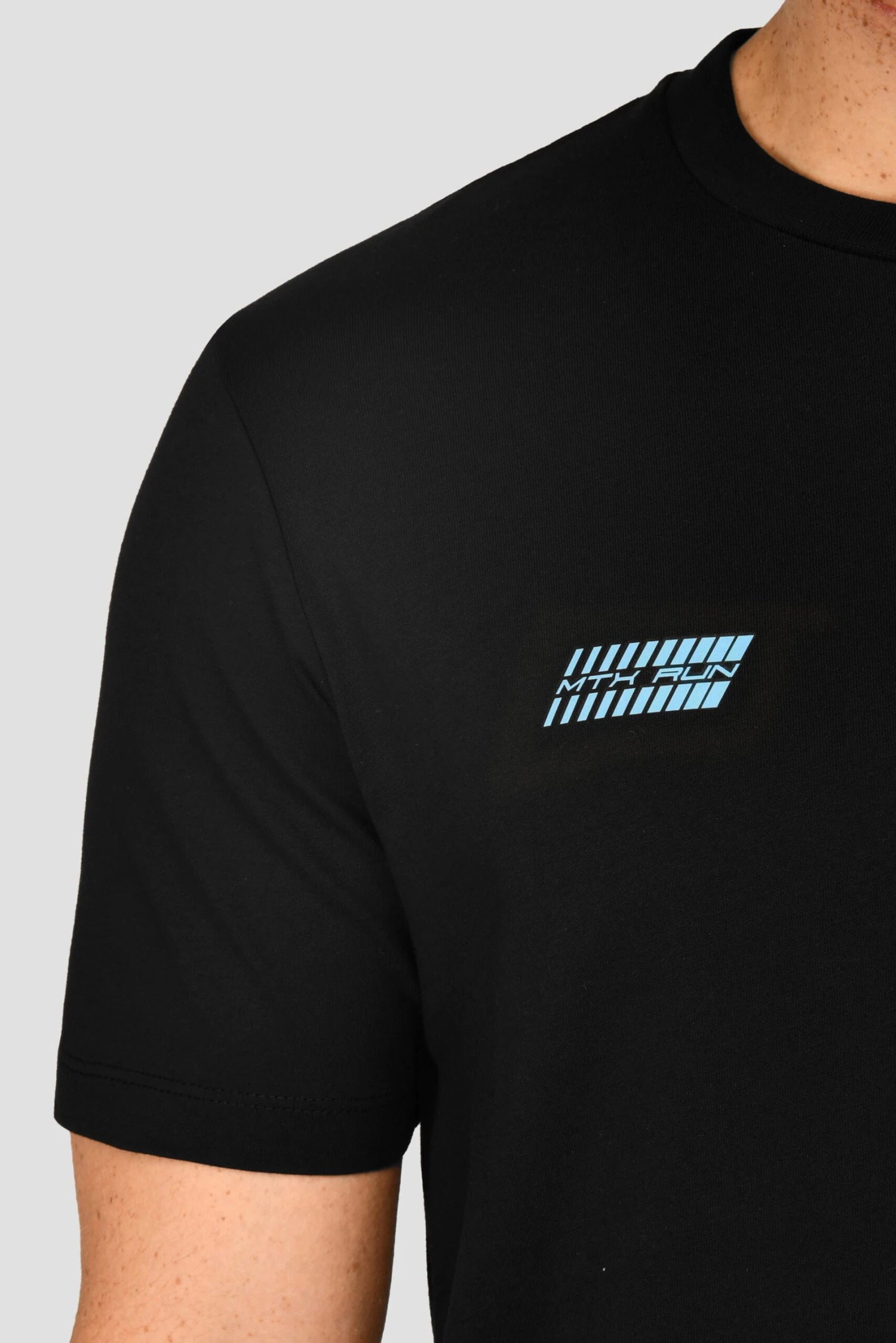 MTX Run Vital Cotton T-Shirt - Black 6 MTX Run Vital Cotton T-Shirt - Black - Image 6