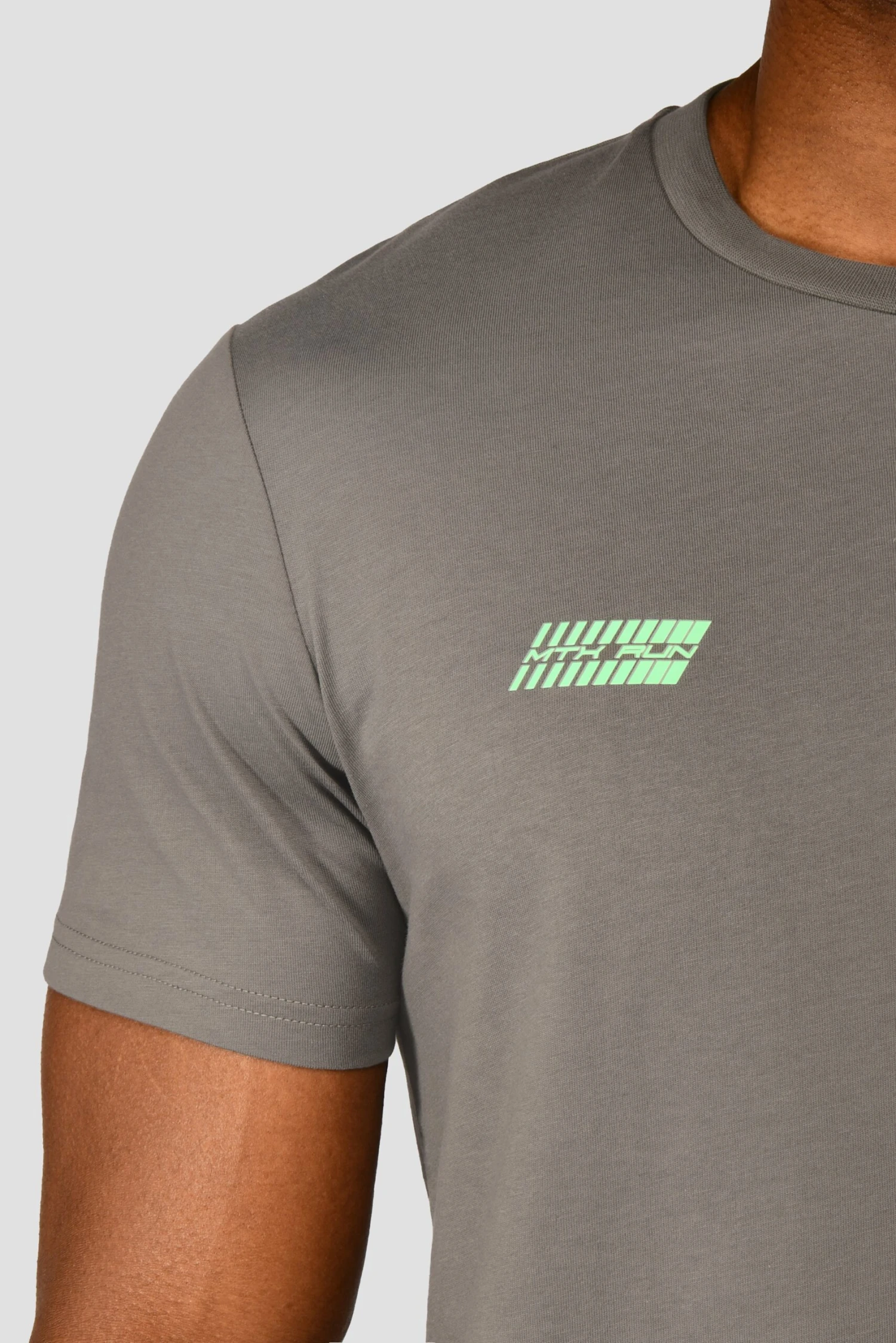 MTX Run Vital Cotton T-Shirt - Cement Grey 6 MTX Run Vital Cotton T-Shirt - Cement Grey - Image 6