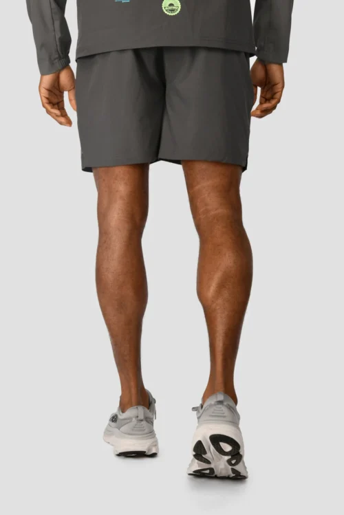 MTX Run Vital Short - Cement Grey/Jet Grey -Urban Sport Wear Store MTX RUN VITAL SHORT JET GREY baclk scaled