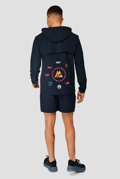 MTX Run Vital Short - Midnight Blue -Urban Sport Wear Store MTX RUN VITAL SHORT MIDNIGHT BLUE full back scaled