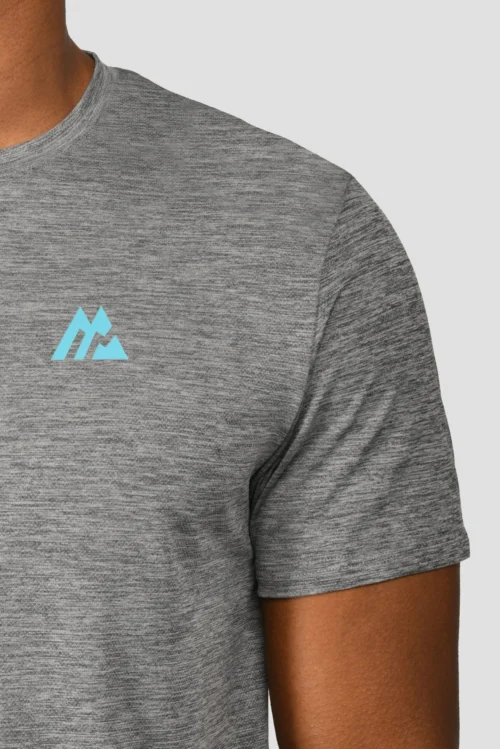 MTX Run Vital T-Shirt - Jet Grey -Urban Sport Wear Store MTX RUN VITAL TEE JET GREY logo scaled