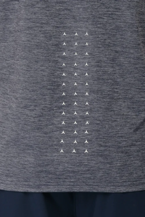 MTX Run Vital T-Shirt - Midnight Blue 13 MTX Run Vital T-Shirt - Midnight Blue -Urban Sport Wear Store MTX RUN VITAL TEE MIDNIGHT BLUE back detail scaled