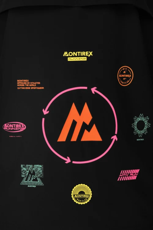 MTX Run Vital Windbreaker - Black -Urban Sport Wear Store MTX RUN VITAL WINDBREAKER BLACK back detail scaled