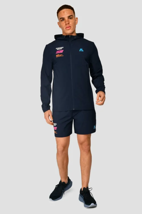 MTX Run Vital Windbreaker - Midnight Blue -Urban Sport Wear Store MTX RUN VITAL WINDBREAKER MIDNIGHT BLUE front scaled