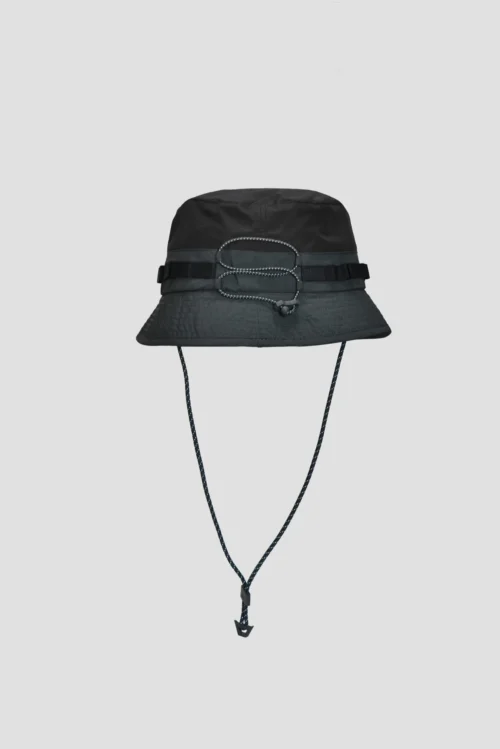 MTX Tech Bucket Hat - Black/Asphalt -Urban Sport Wear Store MTX TECH BUCKET HAT BLACK ASPHALT back scaled